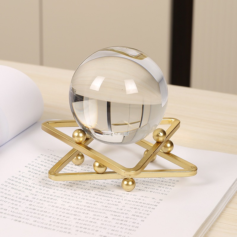 ❄️預購❄️輕奢風水晶球底座 水時來運轉晶球支架 辦公室水晶球展示架 客廳水晶球展示架 水晶球展示架 水晶原石 底座-細節圖3