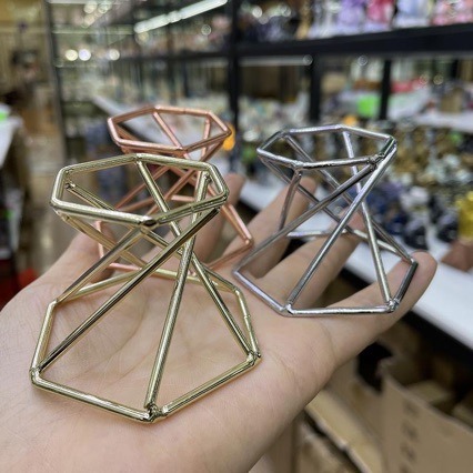 ❄️預購❄️六角形水晶球金屬底座 水晶球支架 水晶球底托 水晶球展示架 客廳水晶球展示架 水晶球展示架 水晶原石 底座-細節圖3