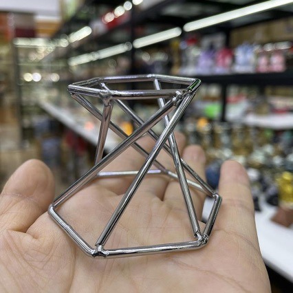 ❄️預購❄️六角形水晶球金屬底座 水晶球支架 水晶球底托 水晶球展示架 客廳水晶球展示架 水晶球展示架 水晶原石 底座-細節圖4