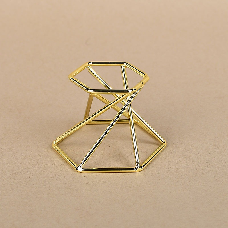 ❄️預購❄️六角形水晶球金屬底座 水晶球支架 水晶球底托 水晶球展示架 客廳水晶球展示架 水晶球展示架 水晶原石 底座-規格圖4