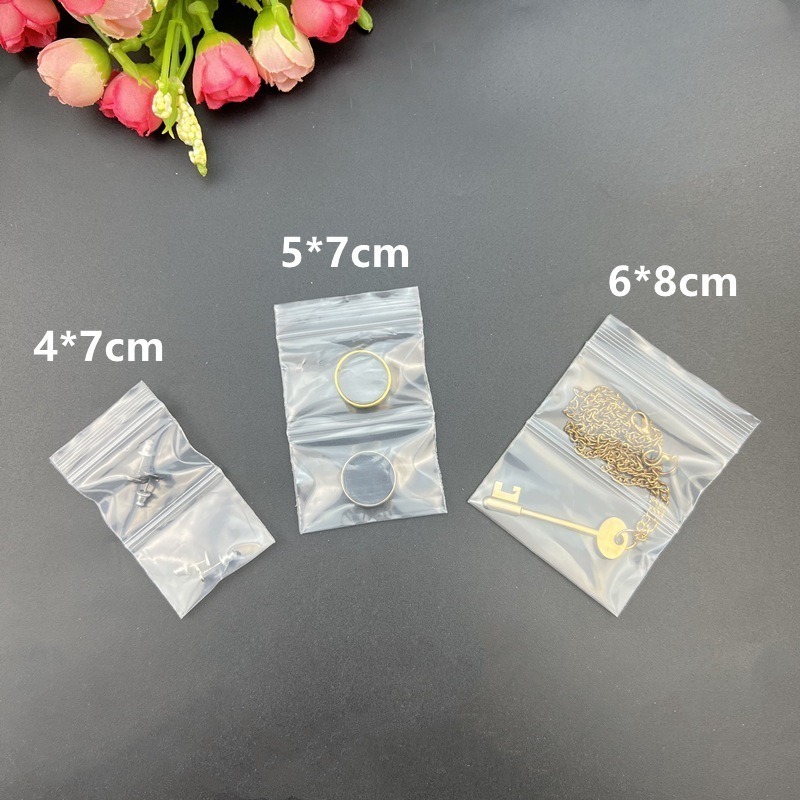 ❄️現貨❄️加厚透明雙層雙骨自封袋 雙層夾鏈透明袋 透明夾鏈袋 防刮防磨損封口袋 夾鏈袋 雙骨夾鏈袋 珠寶首飾包裝袋 包-細節圖6