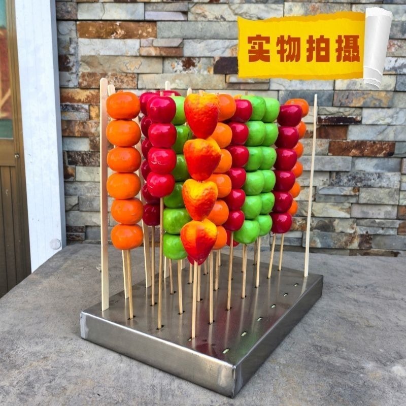 ❄️預購❄️不鏽鋼平面糖葫蘆展示架 通用平面款棒棒糖展示架 扁籤圓籤通用糖葫蘆展示架 棒棒糖架 棒棒糖展示架 甜點裝飾架-細節圖3