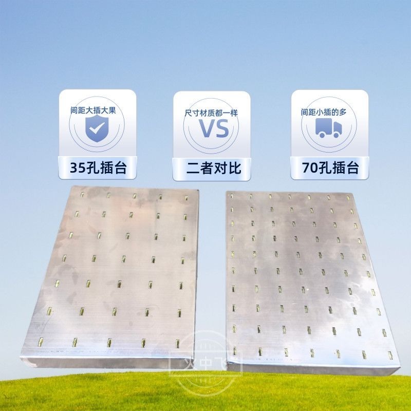 35孔間距大可插大顆粒