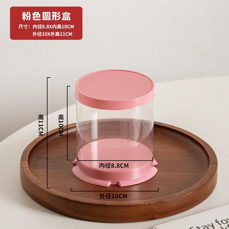 ❄️現貨❄️迷你2吋生日蛋糕包裝盒 2吋紙杯蛋糕包裝盒 杯子蛋糕包裝盒 馬芬盒 透明包裝 透明蛋糕盒 烘焙用具 迷你蛋糕-規格圖4