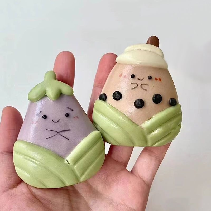 ❄️預購❄️端午節系列可愛卡通粽子饅頭模具 可愛卡通造型包子饅頭 DIY點麵模具 花樣饅頭模具 烘焙用具 模具 粽子模具-細節圖4