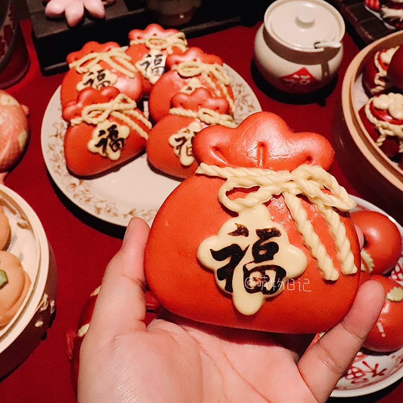 ❄️預購❄️喜慶福袋刈包饅頭模具 福袋刈包饅頭麵食模型 福袋造型模具 刈包饅頭麵包模具 烘焙用具 饅頭模具 模具 造型福-細節圖2