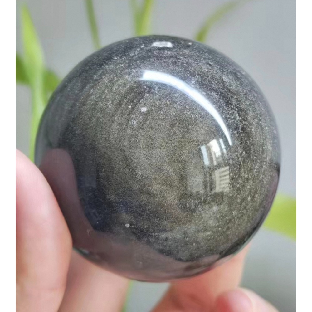 ❄️預購❄️天然雙眼金曜石圓球 金曜石球擺飾 金曜石 水晶金曜石 黑曜石 金曜石 銀曜石 擺飾 水晶球擺飾 辟邪 招財-細節圖7