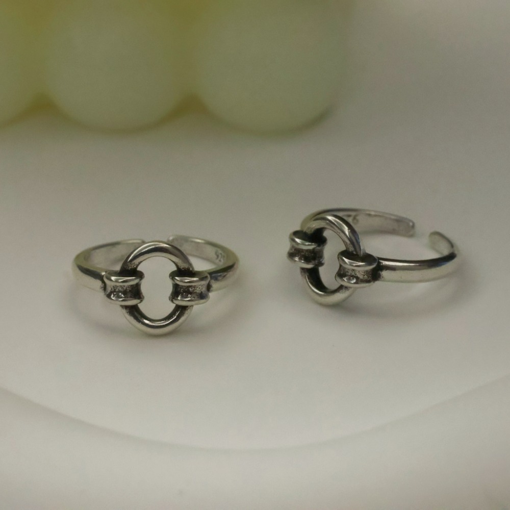 ⚡台灣快速出貨⚡𝐌𝐬. 𝐌𝐢𝐚𝐨 仿舊橢圓戒指【AD100051】-細節圖3