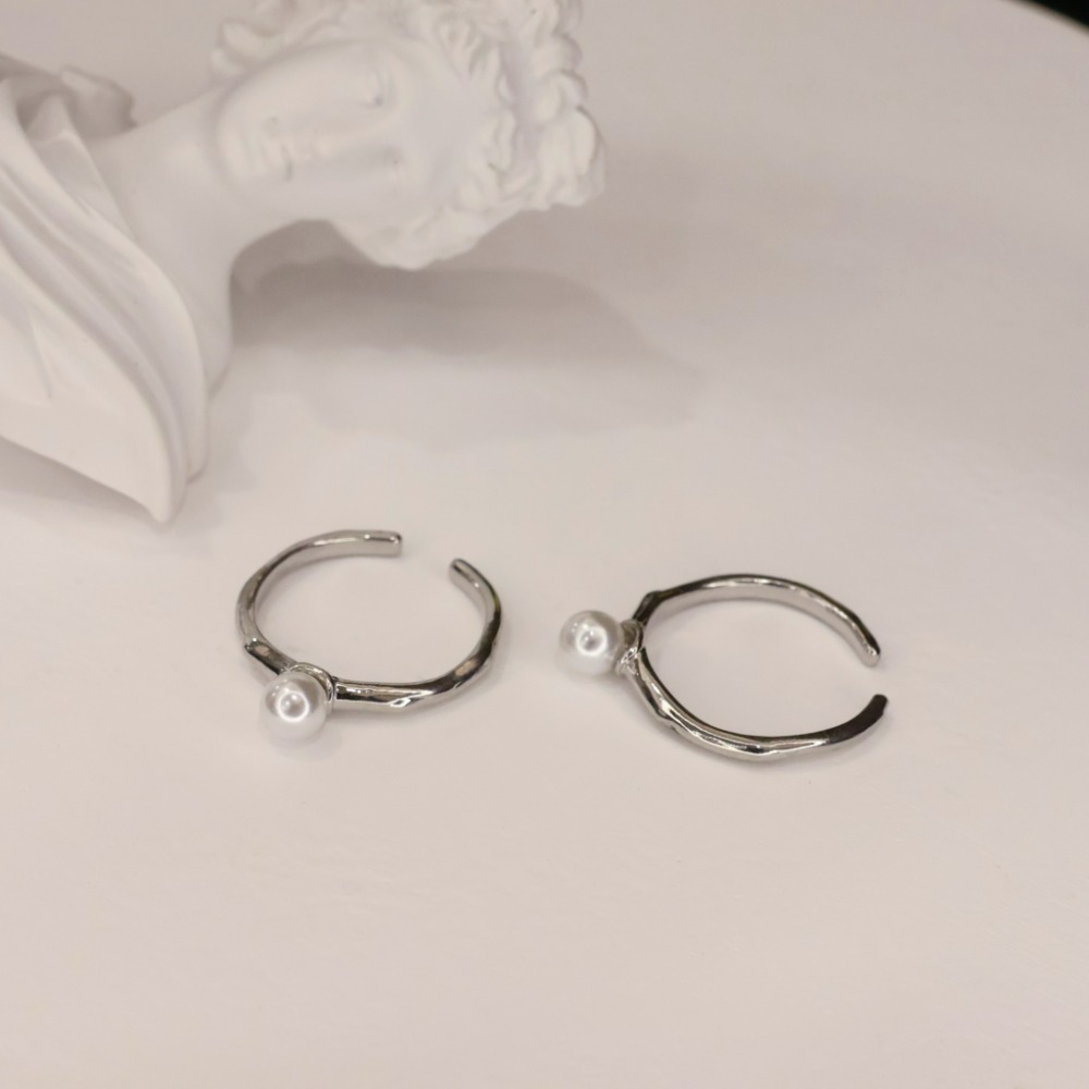 ⚡台灣快速出貨⚡𝐌𝐬. 𝐌𝐢𝐚𝐨 淡雅珍珠戒指【AL100141】-細節圖2