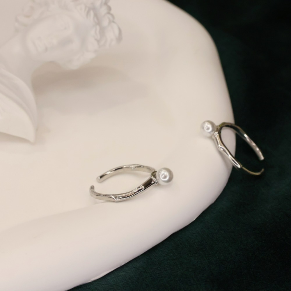 ⚡台灣快速出貨⚡𝐌𝐬. 𝐌𝐢𝐚𝐨 淡雅珍珠戒指【AL100141】-細節圖4