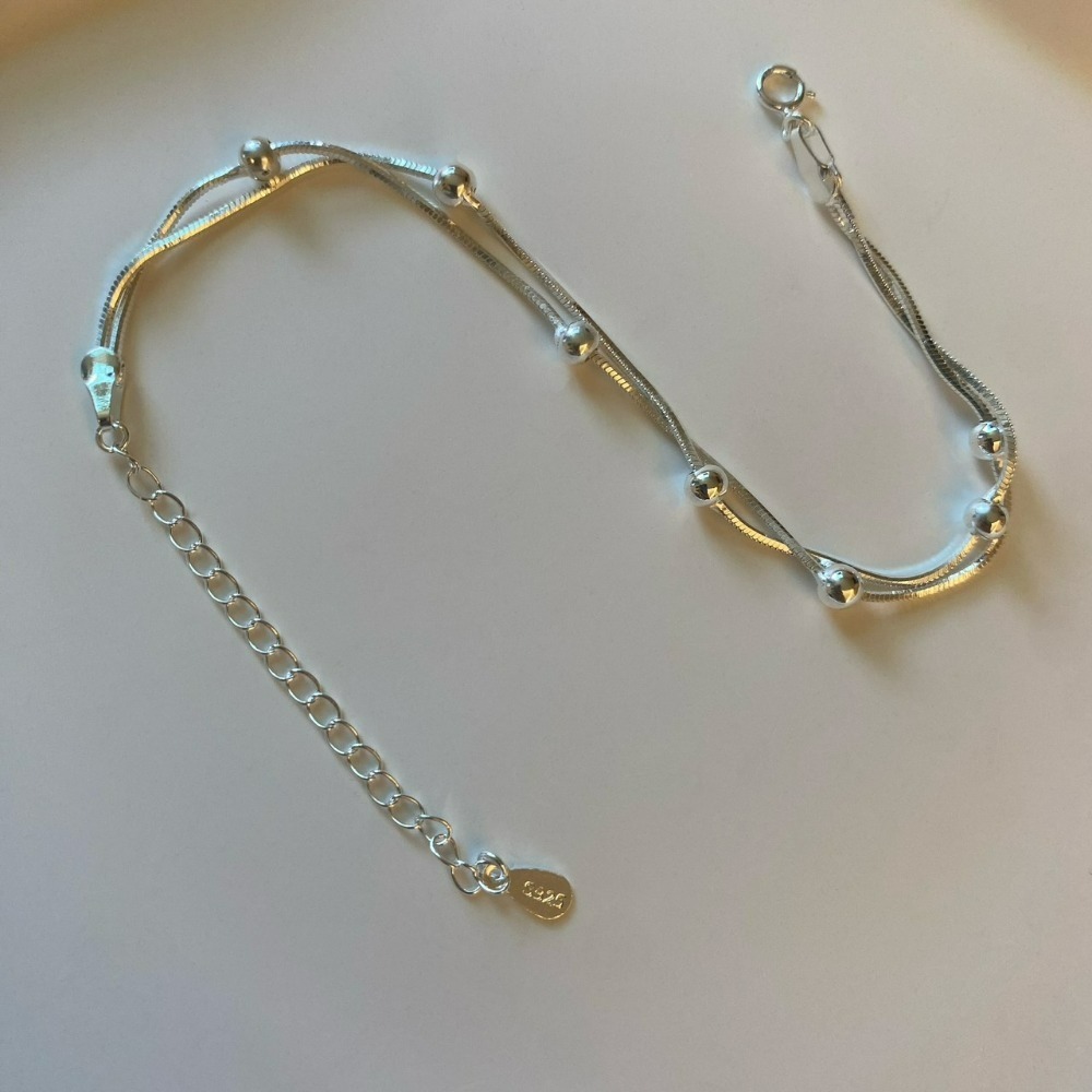 ⚡台灣快速出貨⚡𝐌𝐬. 𝐌𝐢𝐚𝐨 纏繞珠子手鍊【AD300741】-細節圖3