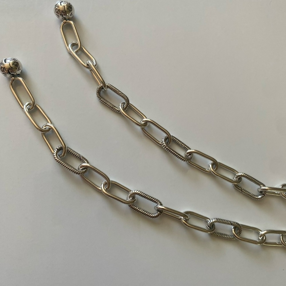 ⚡台灣快速出貨⚡𝐌𝐬. 𝐌𝐢𝐚𝐨 率性圓珠特殊扣手鍊【AM3007610】-細節圖2