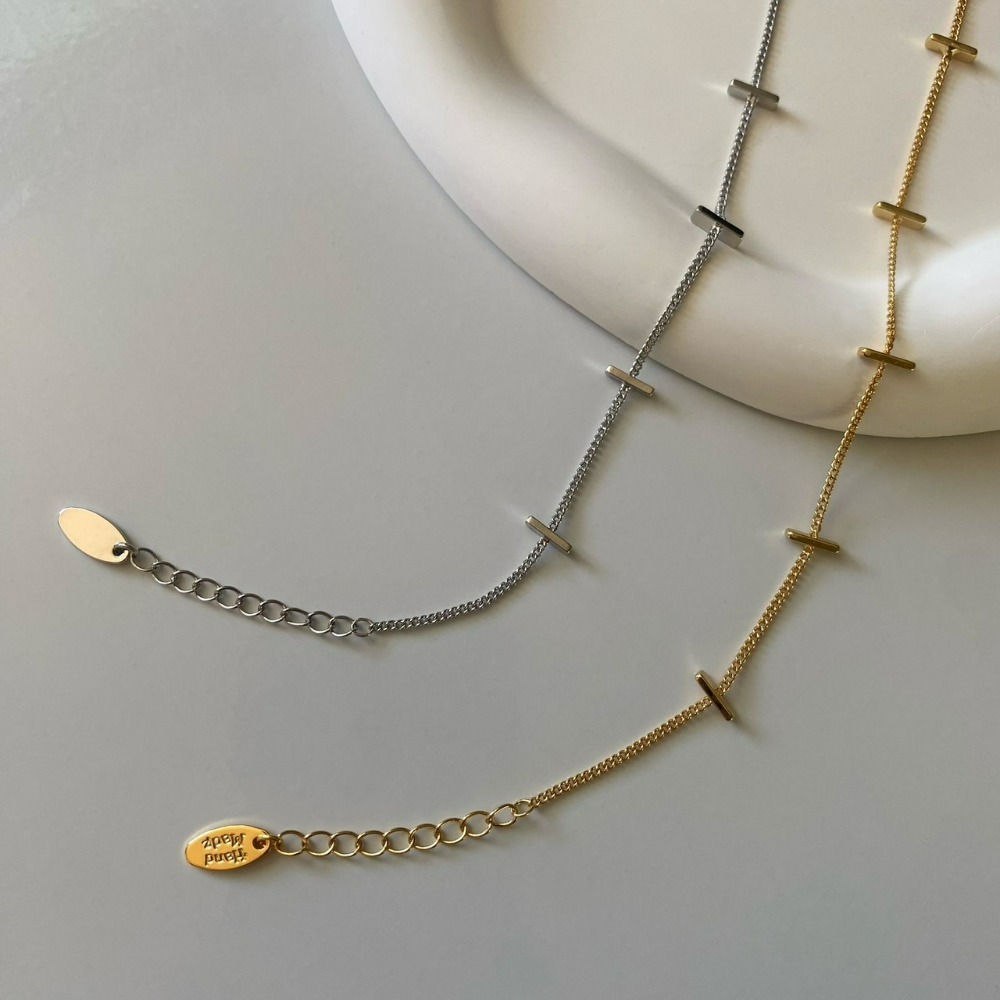 ⚡台灣快速出貨⚡𝐌𝐬. 𝐌𝐢𝐚𝐨 簡約小方塊手鍊【AC300780】-細節圖3