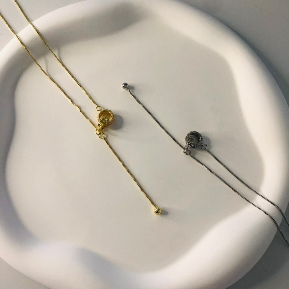 ⚡台灣快速出貨⚡𝐌𝐬. 𝐌𝐢𝐚𝐨 滿圈鑲鑽項鍊【AD300550】-細節圖5