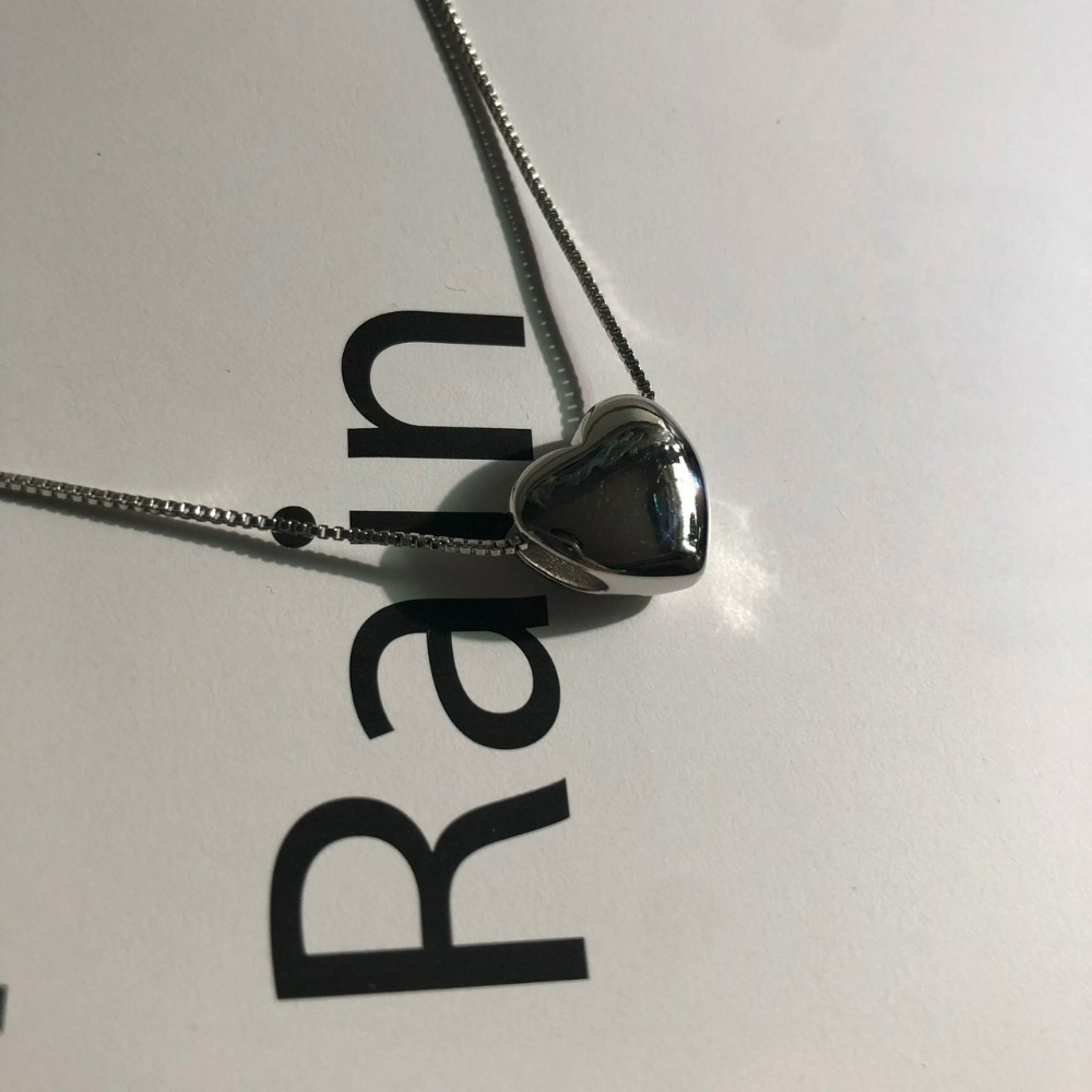 ⚡台灣快速出貨⚡𝐌𝐬. 𝐌𝐢𝐚𝐨 日常愛心項鍊【AD300681】-細節圖2