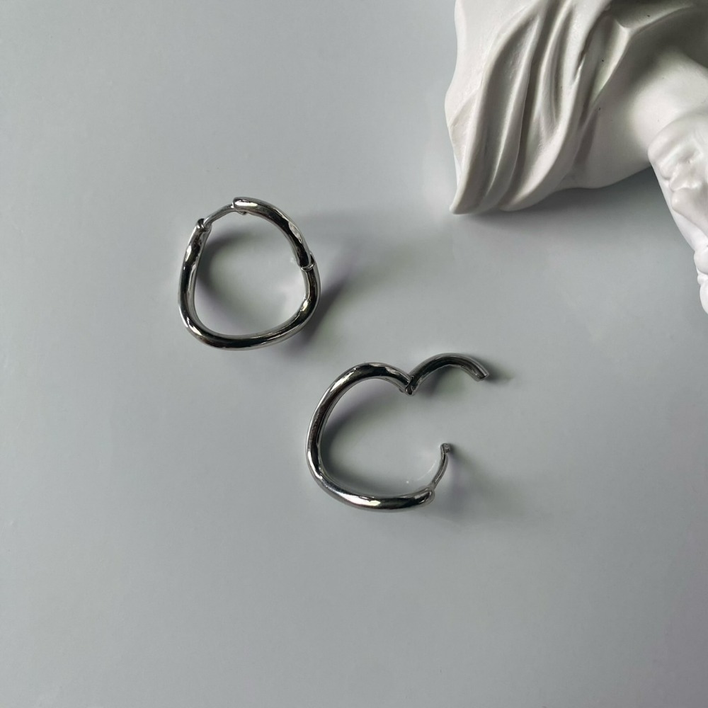 ⚡台灣快速出貨⚡𝐌𝐬. 𝐌𝐢𝐚𝐨 日常百搭曲線耳環【AD200211】-細節圖3