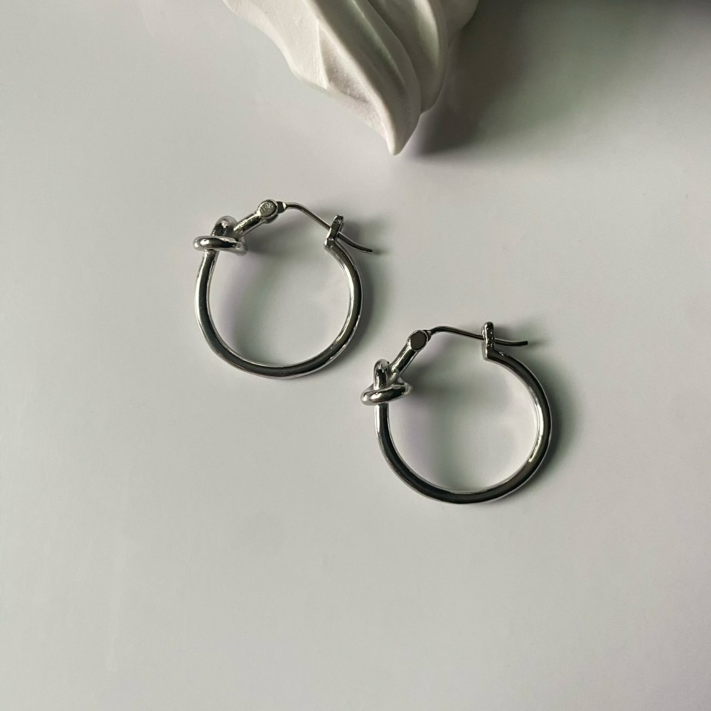 ⚡台灣快速出貨⚡𝐌𝐬. 𝐌𝐢𝐚𝐨 日常個性打結耳環【AD200261】-細節圖2