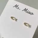 ⚡台灣快速出貨⚡𝐌𝐬. 𝐌𝐢𝐚𝐨 日常簍空小魚耳環【AA200402】-規格圖7