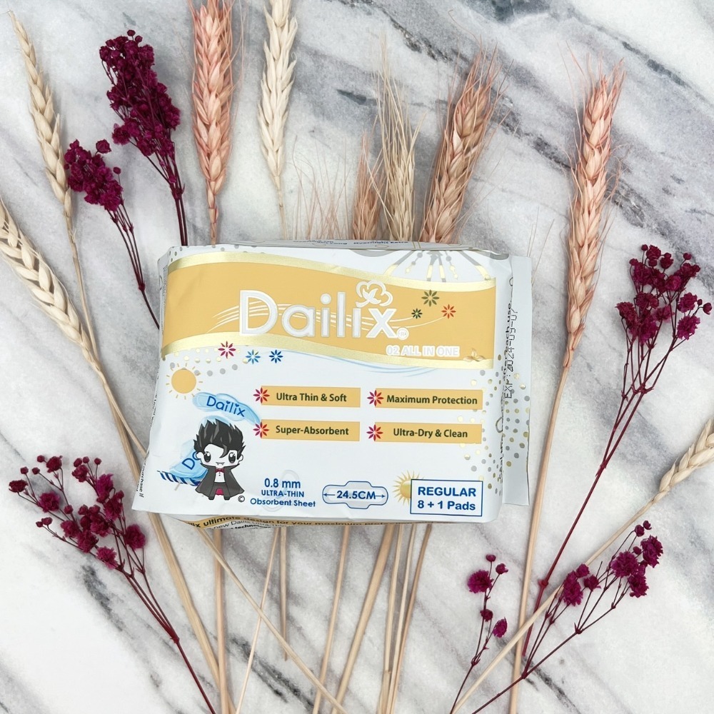 Dailix 吸血鬼超瞬吸抑菌淨味乾爽衛生棉 日用9片/夜用8片/超長6片 吸血鬼衛生棉 加拿大監製 54.5倍超強吸收-細節圖2