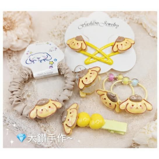 💎大鑽手作｜UB｜可愛角色髮飾套組｜髮夾＋髮圈多款搭配｜甜美少女系｜兒童髮飾｜送禮首選-規格圖4