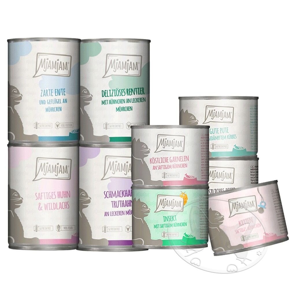 【旺生活】德國 MjAMjAM 魔力 迷幻喵 奇幻妙喵 貓罐頭 200g/400g 德國貓罐-細節圖2