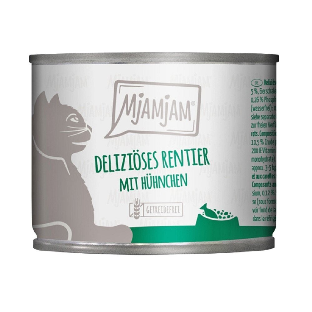 【旺生活】德國 MjAMjAM 魔力 迷幻喵 奇幻妙喵 貓罐頭 200g/400g 德國貓罐-規格圖10