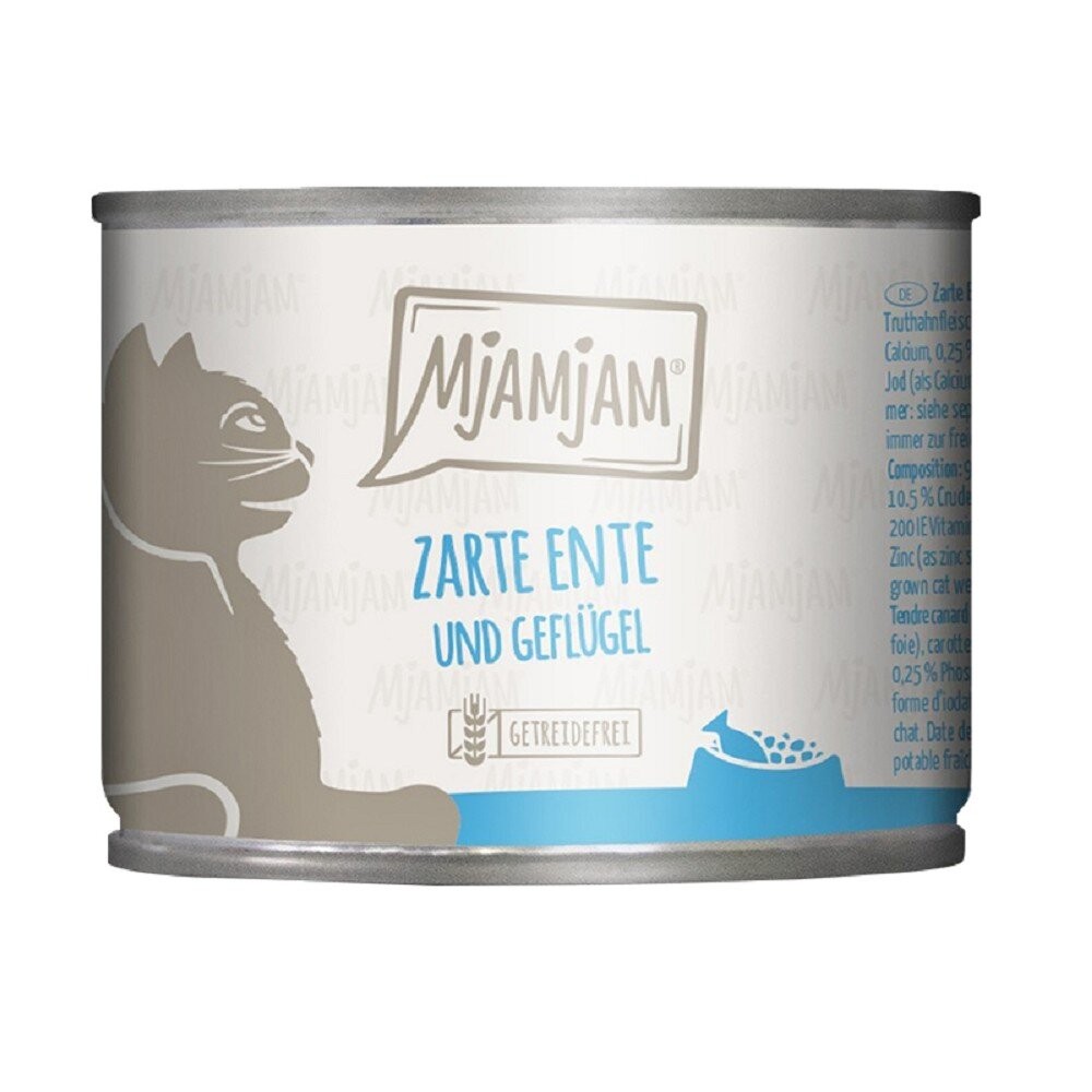 【旺生活】德國 MjAMjAM 魔力 迷幻喵 奇幻妙喵 貓罐頭 200g/400g 德國貓罐-規格圖10