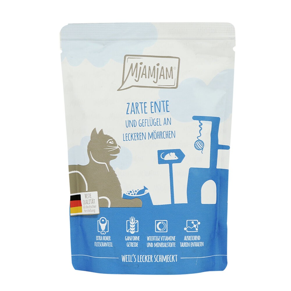 【旺生活】德國 MjAMjAM 迷幻喵  125G/300G 主食貓餐包 貓咪餐包 貓主食-規格圖9