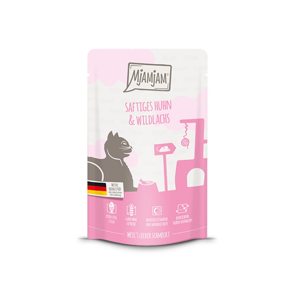 【旺生活】德國 MjAMjAM 迷幻喵  125G/300G 主食貓餐包 貓咪餐包 貓主食-規格圖9