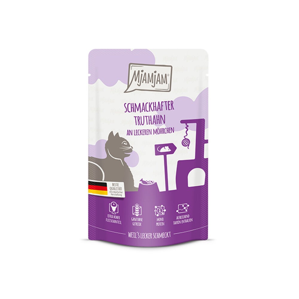 【旺生活】德國 MjAMjAM 迷幻喵  125G/300G 主食貓餐包 貓咪餐包 貓主食-規格圖9