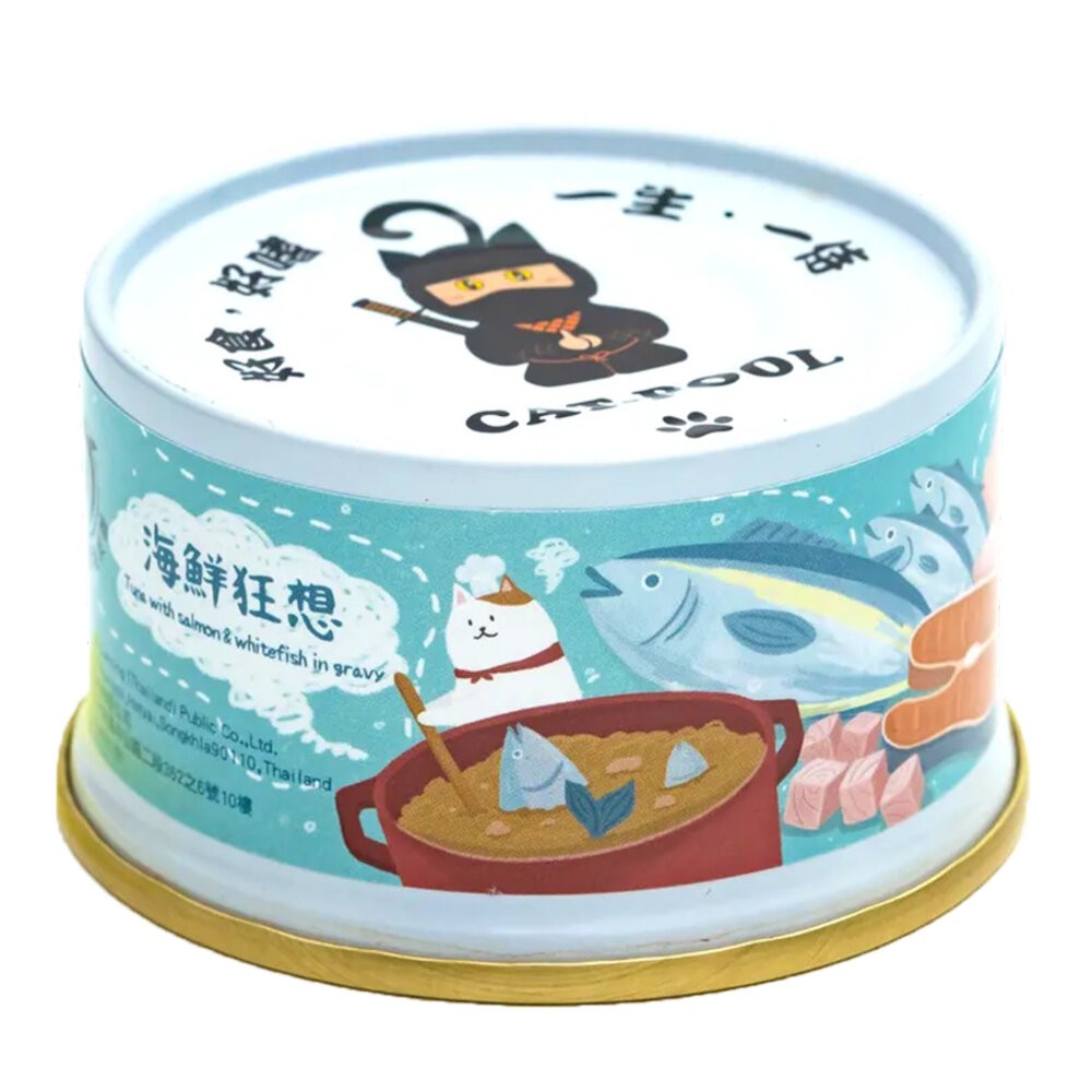 【旺生活】CAT-POOL 貓侍 成貓食譜主食罐 85g 貓咪罐頭 主食罐 貓主食罐 貓罐頭-規格圖10