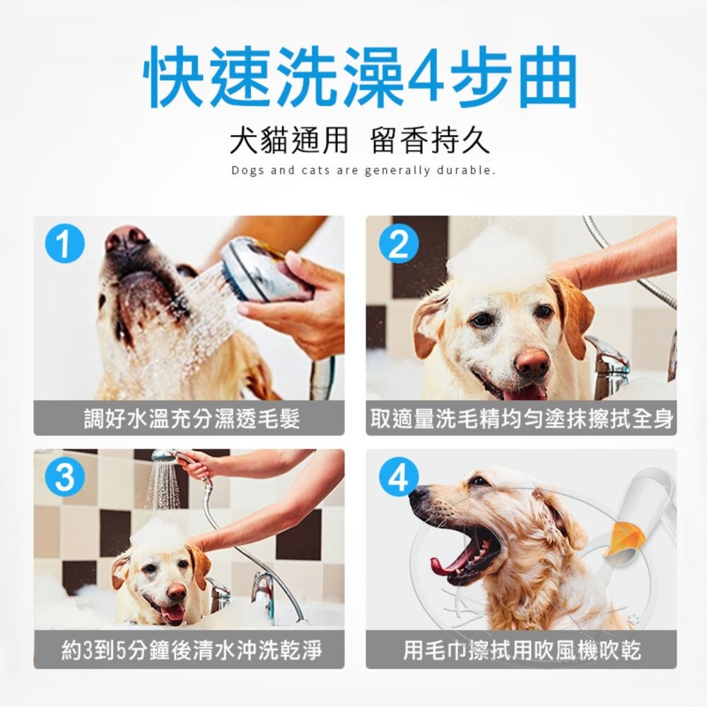 【旺生活】美國 XUEDIAO 雪貂留香 雪貂洗毛精  貂油 寵物洗毛精 持久留香 美白毛 抑菌-細節圖3