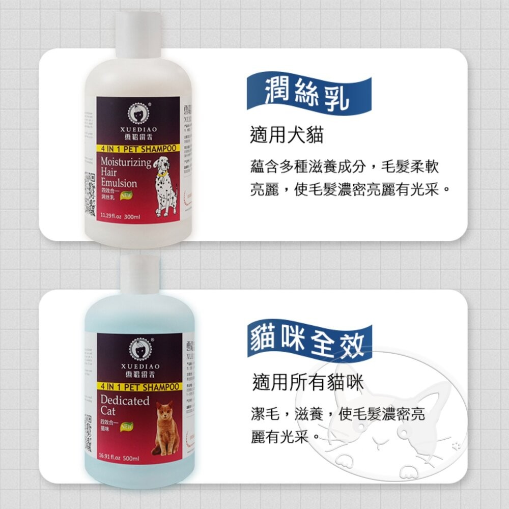 【旺生活】美國 XUEDIAO 雪貂留香 雪貂洗毛精  貂油 寵物洗毛精 持久留香 美白毛 抑菌-細節圖6