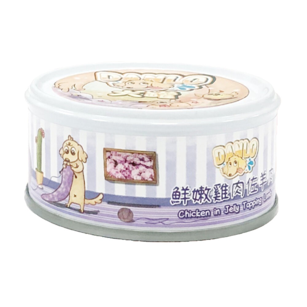 【旺生活】DANLO 丹露 鮮肉無穀狗罐 6種口味 80g／罐 犬罐 狗罐頭 罐頭 寵物罐頭-規格圖10