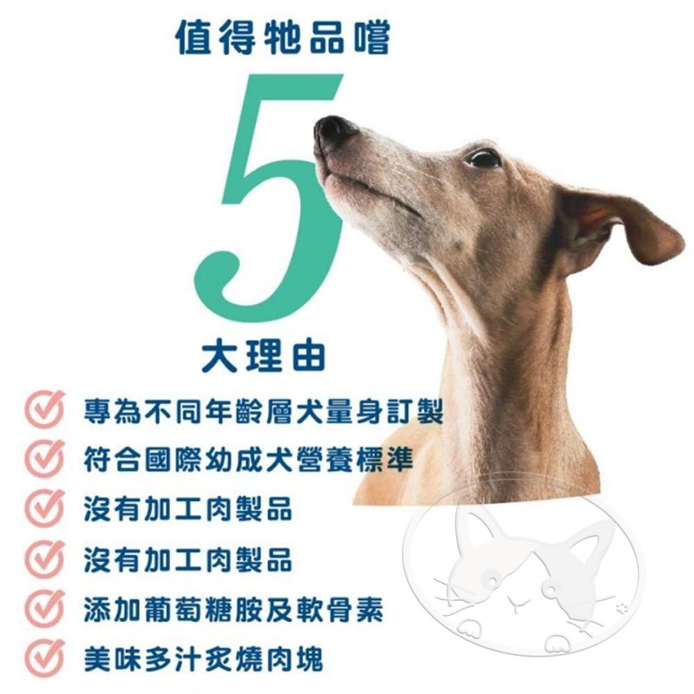 【旺生活】瑪恩吉 Monge Grill 炙燒肉塊無穀主食狗餐包 100g 狗餐包 主食餐包 狗肉塊-細節圖6