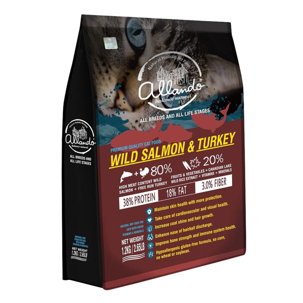 【旺生活】Allando奧藍多天然無穀貓糧︱全系列400g~6.8KG︱貓飼料 無穀低敏配方-規格圖7