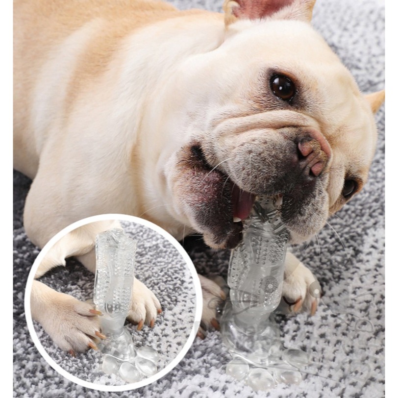【WangLife】Dog toothbrush 狗狗磨牙棒 寵物潔牙棒 磨牙棒 矽膠磨牙 寵物磨牙刷-細節圖3