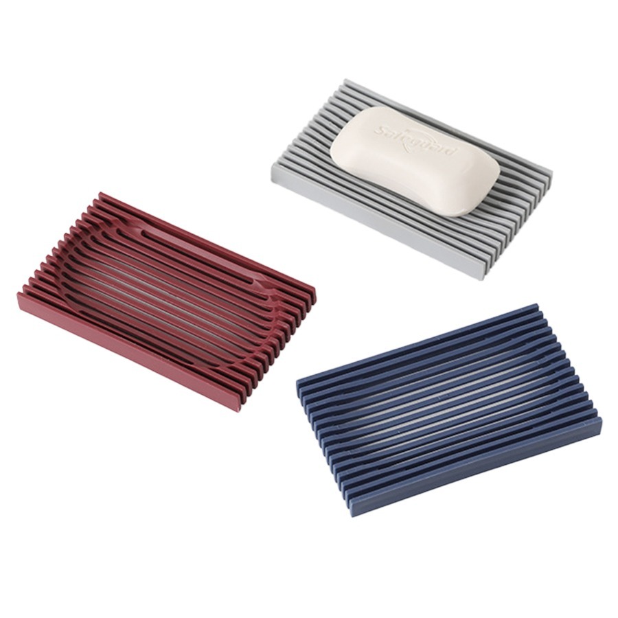 【WangLife】創意柵格肥皂盒/瀝水香皂架 居家生活 香皂盒 瀝水香皂盒-細節圖2