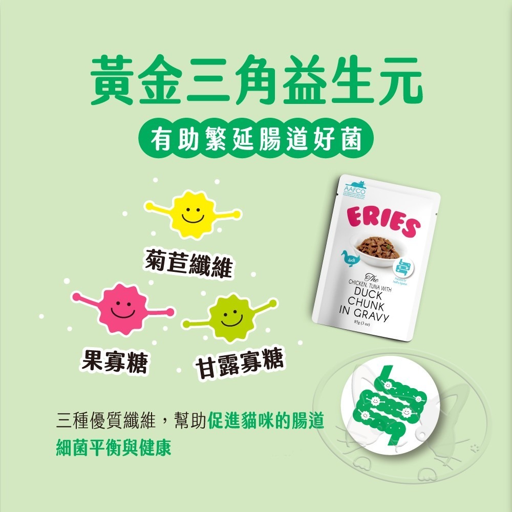 【WangLife】伊瑞思 益生元主食餐包 寵物餐包 貓咪餐包 主食餐包 益生元 貓主食-細節圖6
