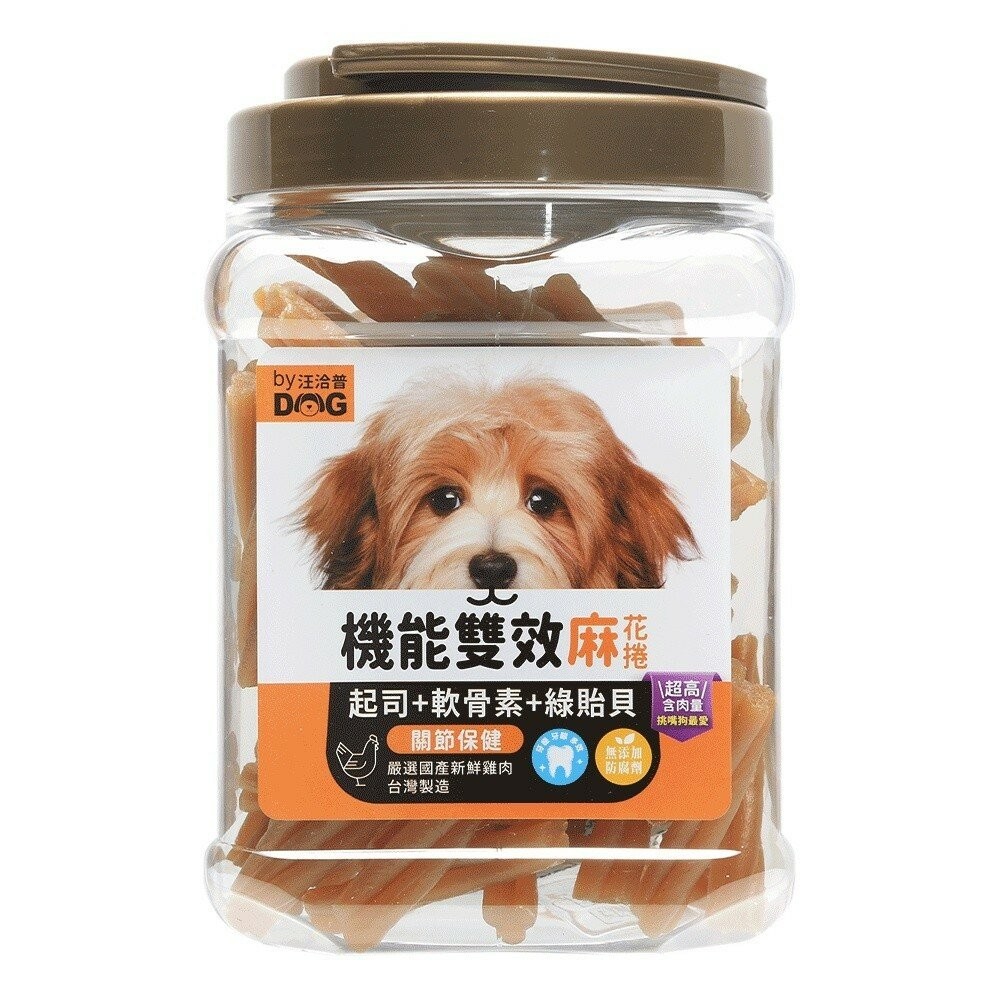 【旺生活】汪洽普 麻花捲潔牙骨 800g 機能雙效麻花捲 潔牙骨 潔牙棒 狗狗潔牙棒 台灣製 潔牙骨-規格圖8