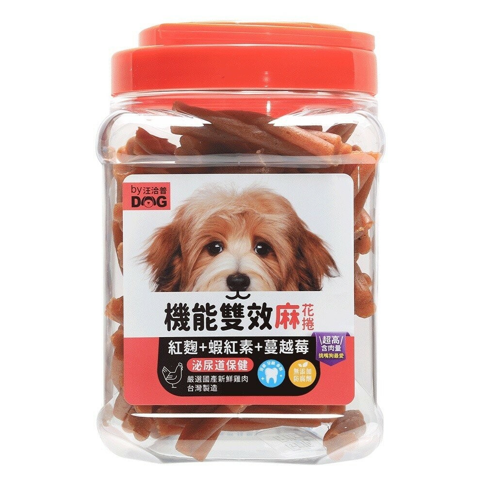 【旺生活】汪洽普 麻花捲潔牙骨 800g 機能雙效麻花捲 潔牙骨 潔牙棒 狗狗潔牙棒 台灣製 潔牙骨-規格圖8