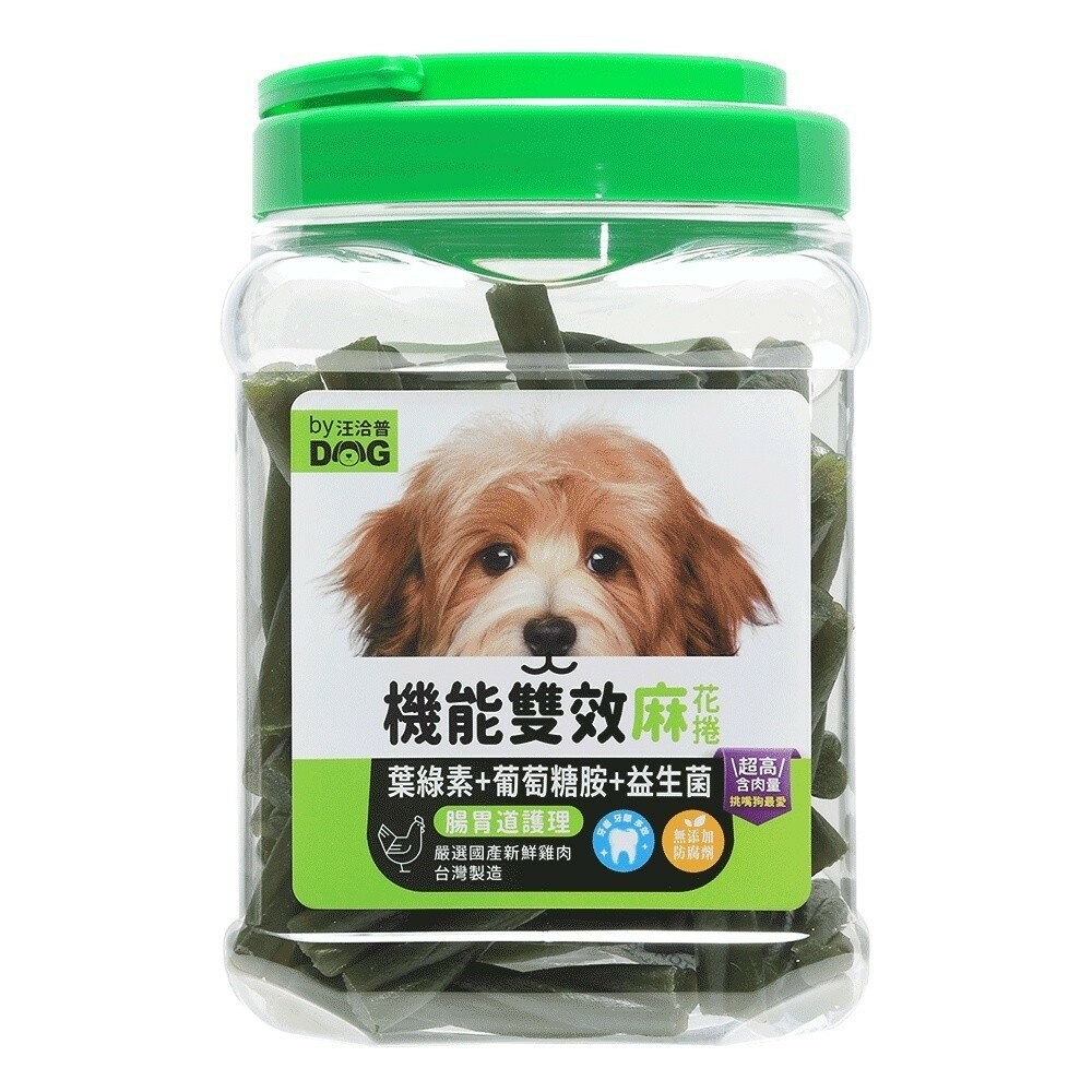 【旺生活】汪洽普 麻花捲潔牙骨 800g 機能雙效麻花捲 潔牙骨 潔牙棒 狗狗潔牙棒 台灣製 潔牙骨-規格圖8