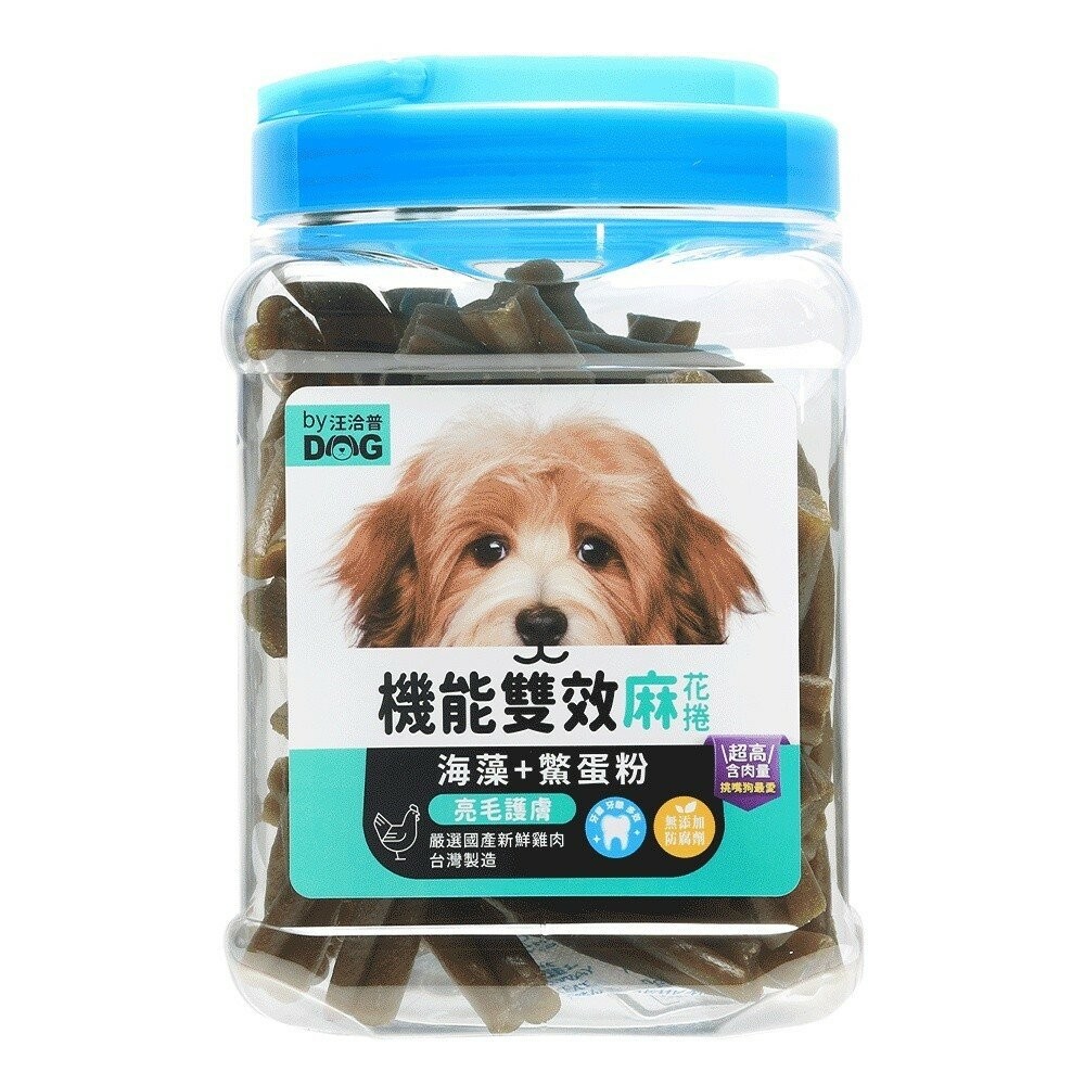 【旺生活】汪洽普 麻花捲潔牙骨 800g 機能雙效麻花捲 潔牙骨 潔牙棒 狗狗潔牙棒 台灣製 潔牙骨-規格圖8