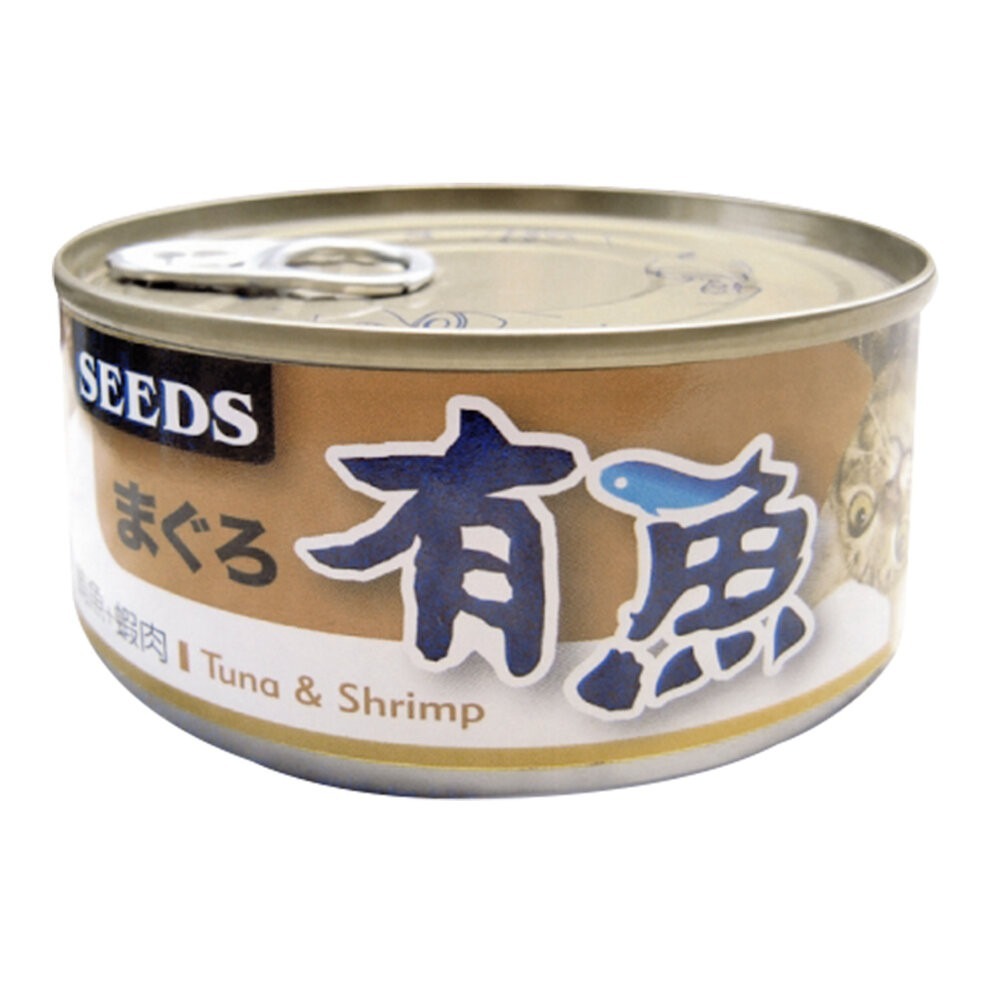 【旺生活】SEEDS惜時 有魚貓餐罐 鮪魚罐 雞肉罐 貓咪罐頭 170g 貓咪罐 貓餐盒-規格圖10