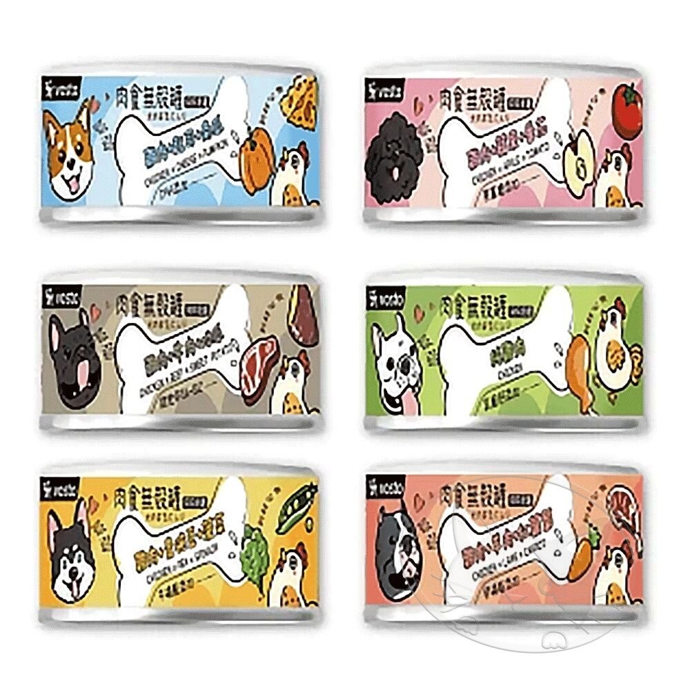 【旺生活】VOSTO 肉食無穀罐 狗罐 80G 副食罐 寵物罐頭  無穀罐 寵物美食 美味可口-細節圖2