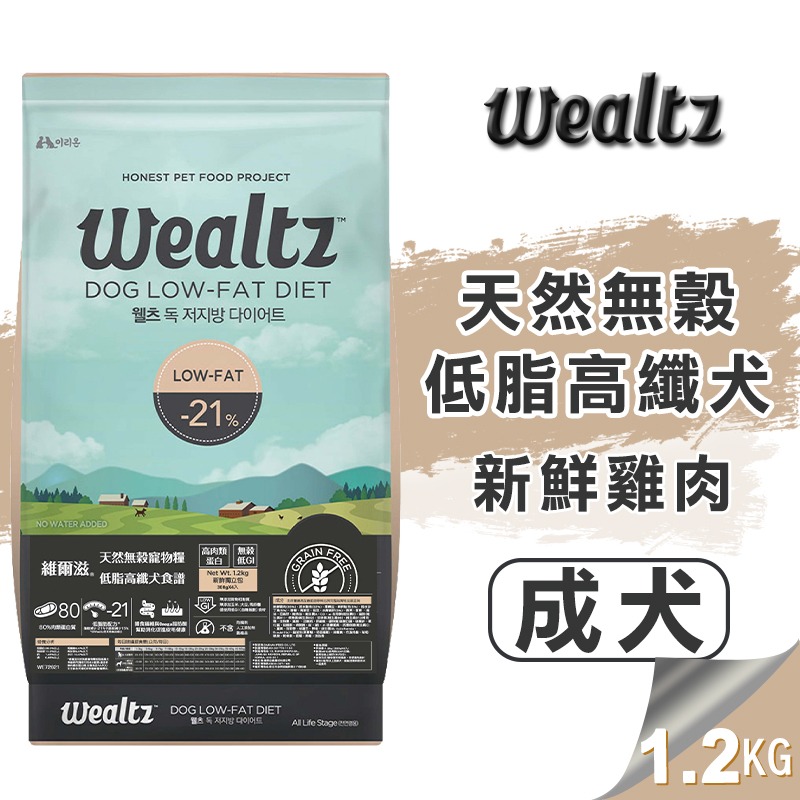【旺生活】Wealtz 維爾滋 天然無穀全系列 狗飼料 300g/1.2KG/2.1KG/6KG-規格圖10