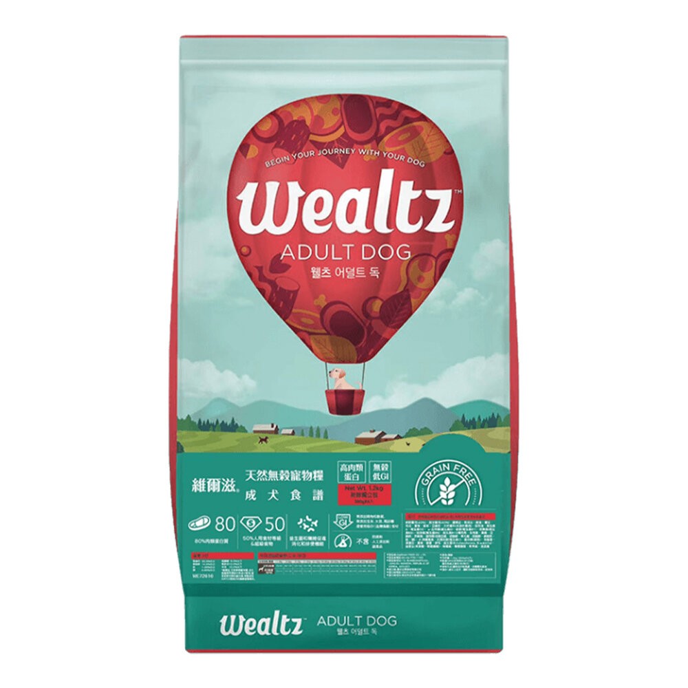 【旺生活】Wealtz 維爾滋 天然無穀全系列 狗飼料 300g/1.2KG/2.1KG/6KG-規格圖10