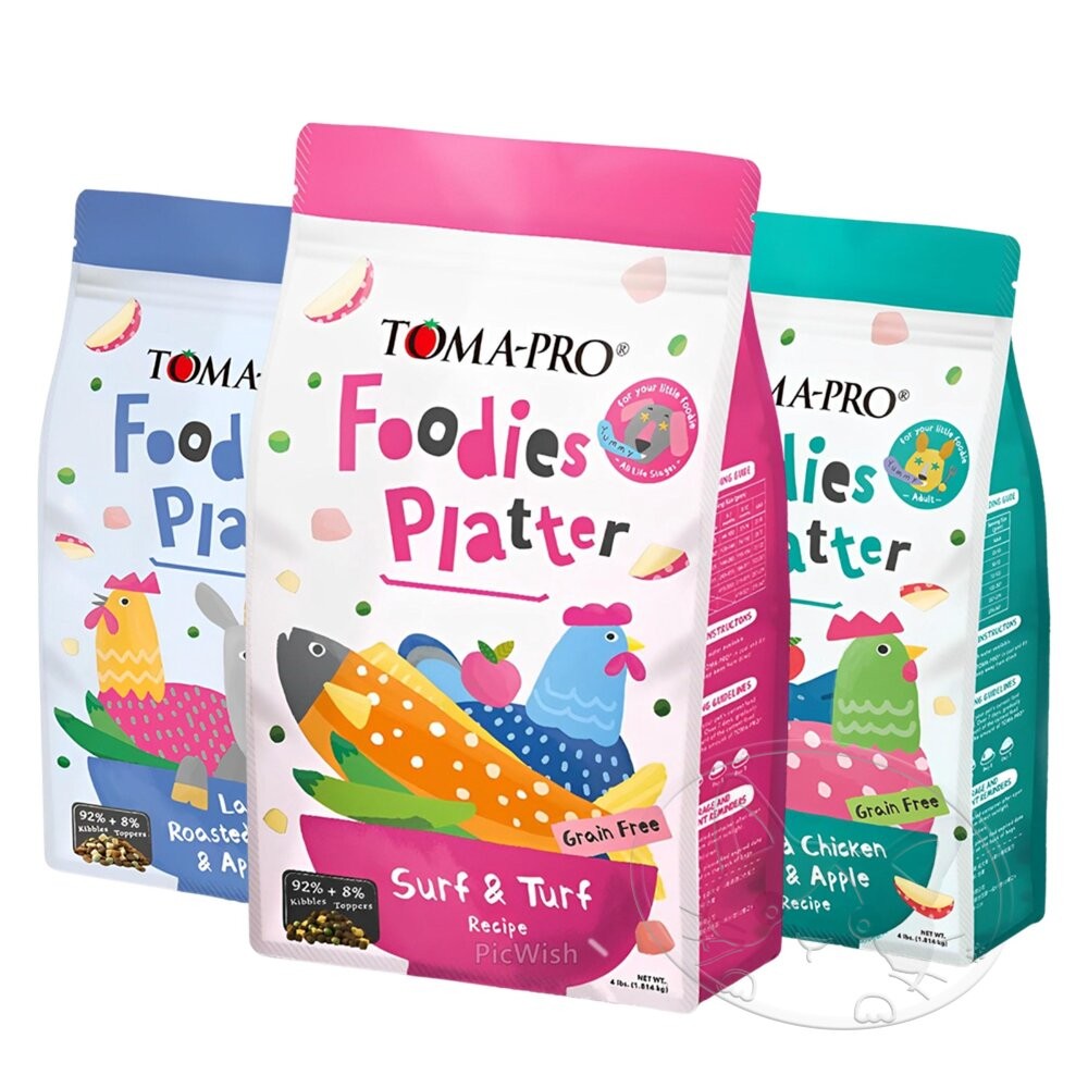 【旺生活】優格 TOMA-PRO 吃貨拼盤 犬糧 狗飼料 狗乾糧 毛孩最愛 凍乾拼盤 凍乾飼料-細節圖2