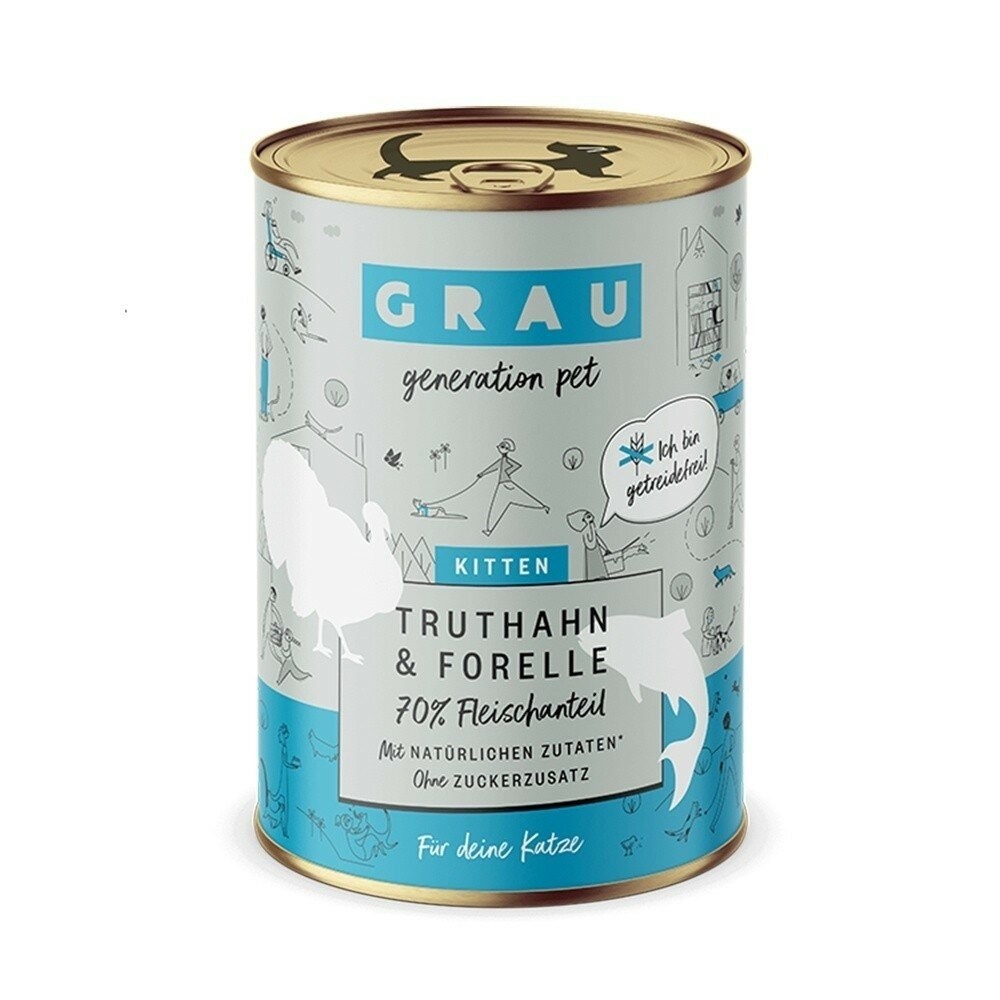 【旺生活】GRAU灰樂-經典主食貓罐 200G/400G 寵物罐頭 貓主食罐 經典主食 貓罐 德罐-規格圖9