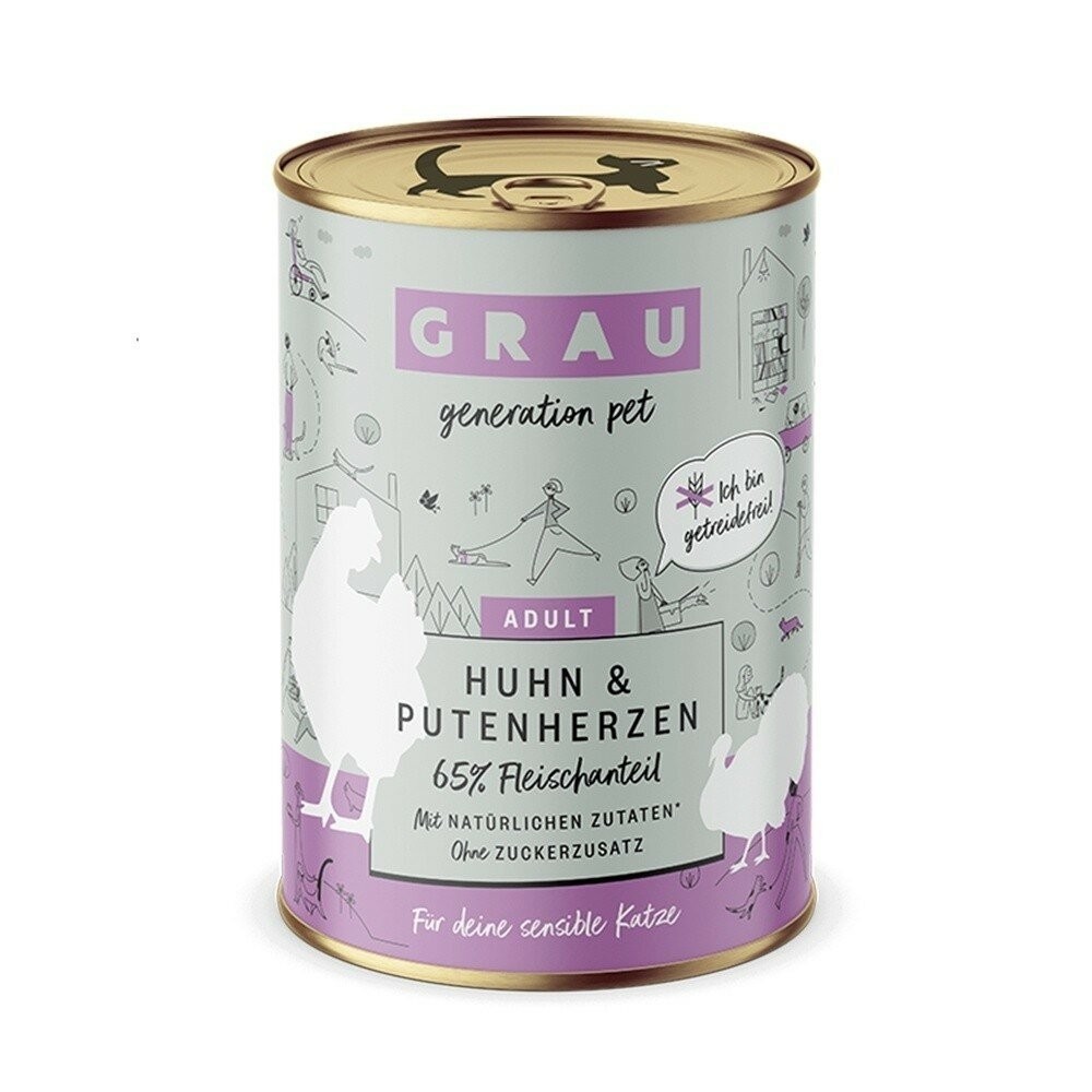 【旺生活】GRAU灰樂-經典主食貓罐 200G/400G 寵物罐頭 貓主食罐 經典主食 貓罐 德罐-規格圖9